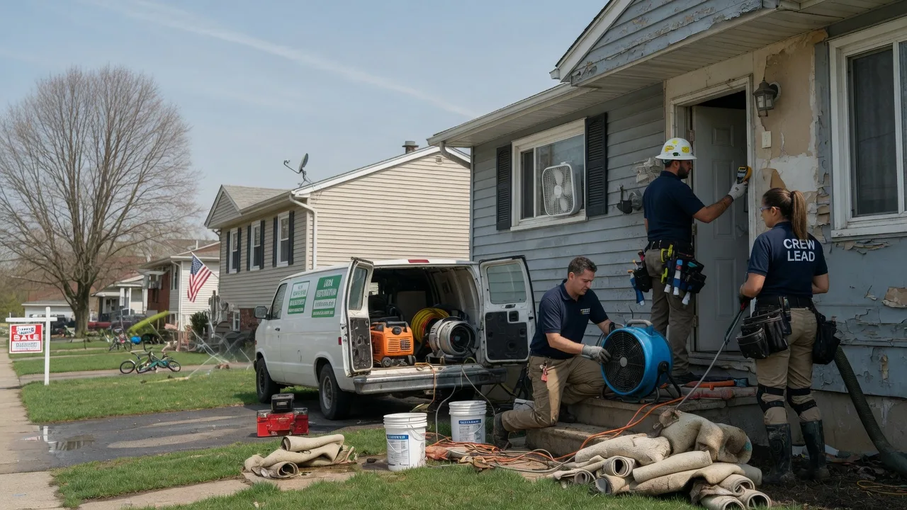 Flood Cleanup in Farmington, WV near me
