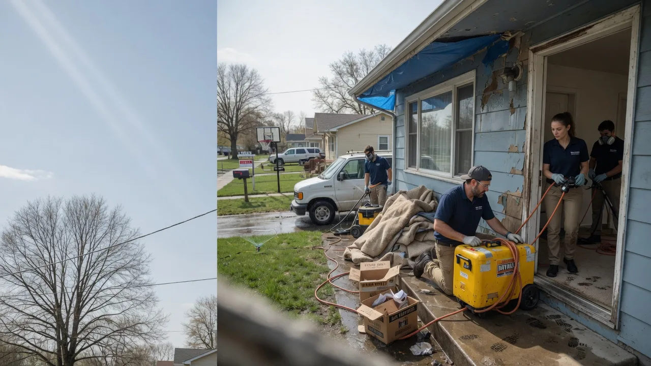 Basement Flood Cleanup in Farmington, WV near me